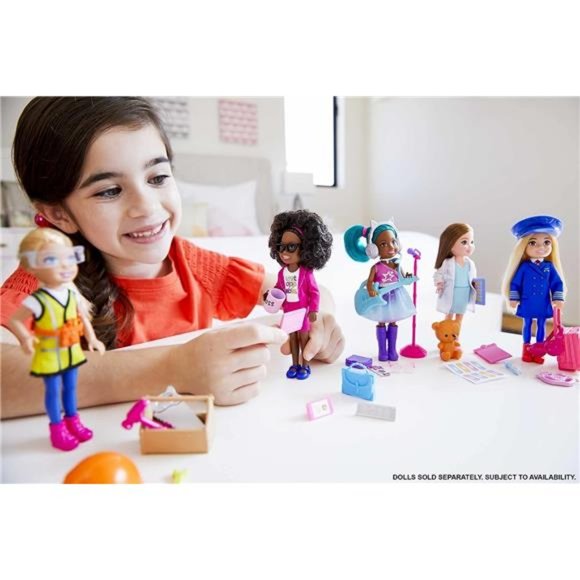 Barbie Doctor Chelsea, Brunette Baby Doll Toy, Great Gift for Girls - Picture 2 of 6